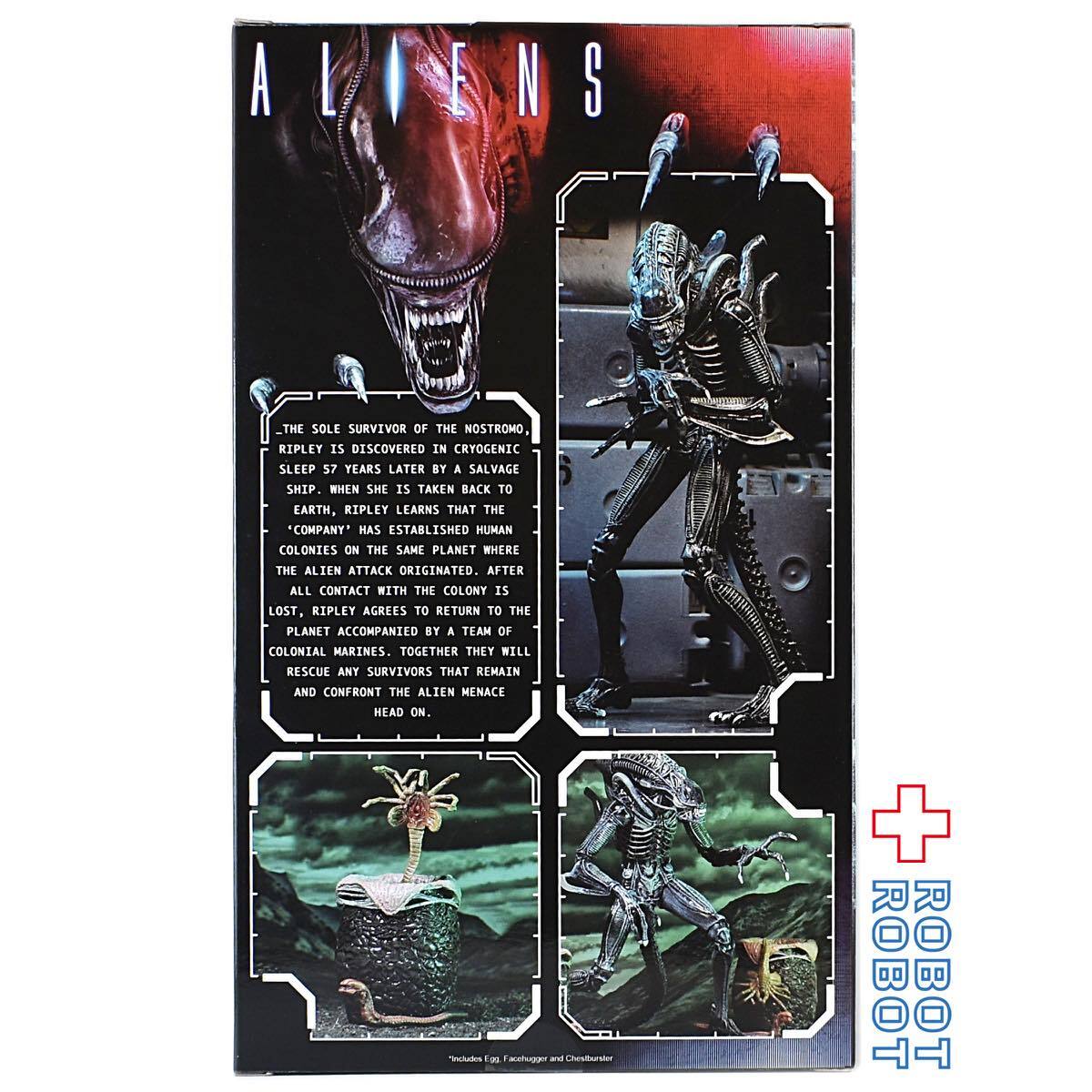 NECA ALIENS 7インチアルティメット エイリアン ウォーリアー ブルー アクションフィギュア