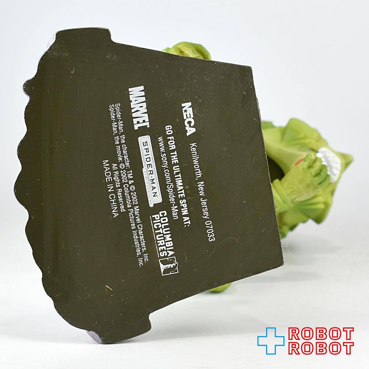 NECA スパイダーマン ヘッドノッカー グリーンゴブリン ボブルヘッド フィギュア 箱付き