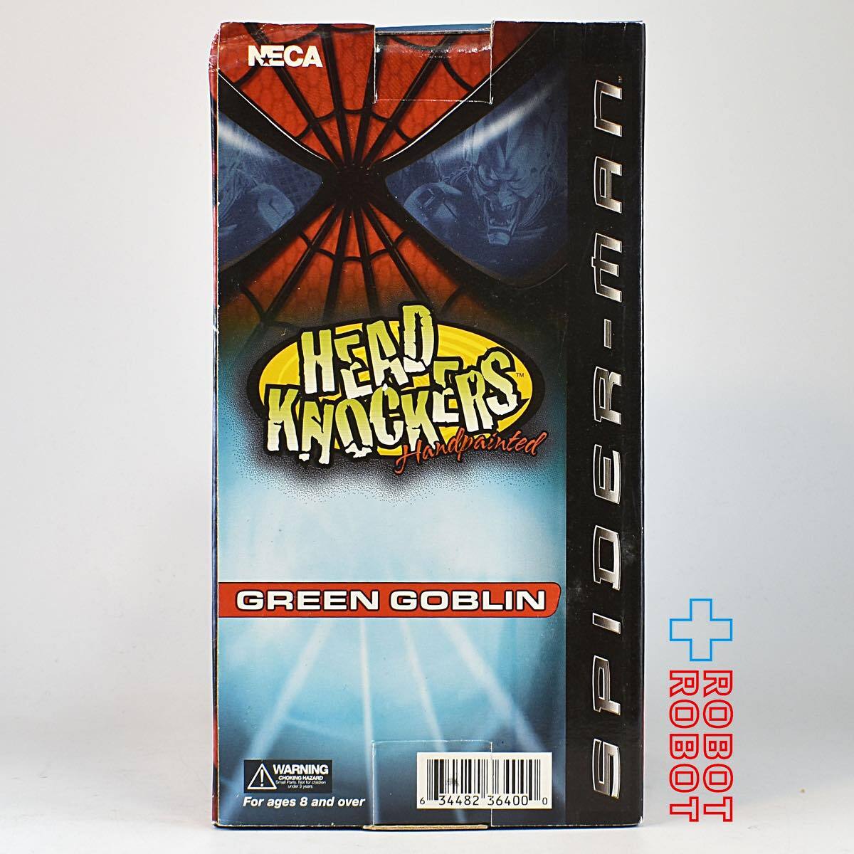 NECA スパイダーマン ヘッドノッカー グリーンゴブリン ボブルヘッド フィギュア 箱付き