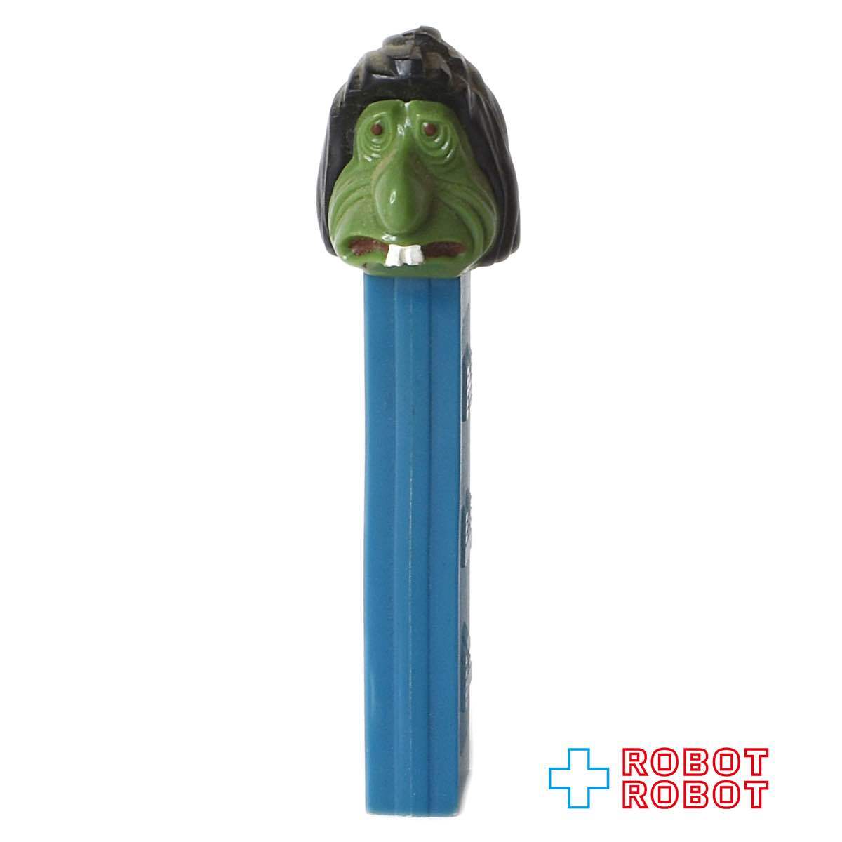 PEZ ミスター・アグリー ダークフェイス 足なし 3.9 青ステム