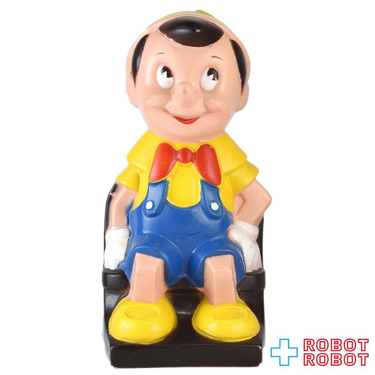 プレイパル ピノキオ お座りスモール ソフビ貯金箱