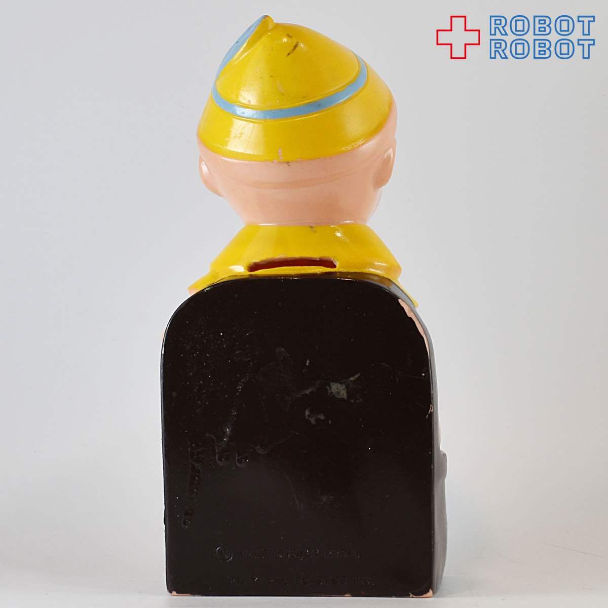 プレイパル ピノキオ お座りスモール ソフビ貯金箱