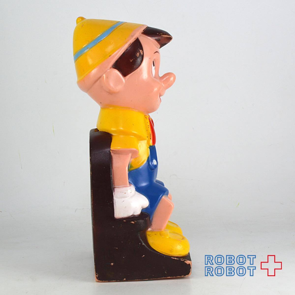 プレイパル ピノキオ お座りスモール ソフビ貯金箱