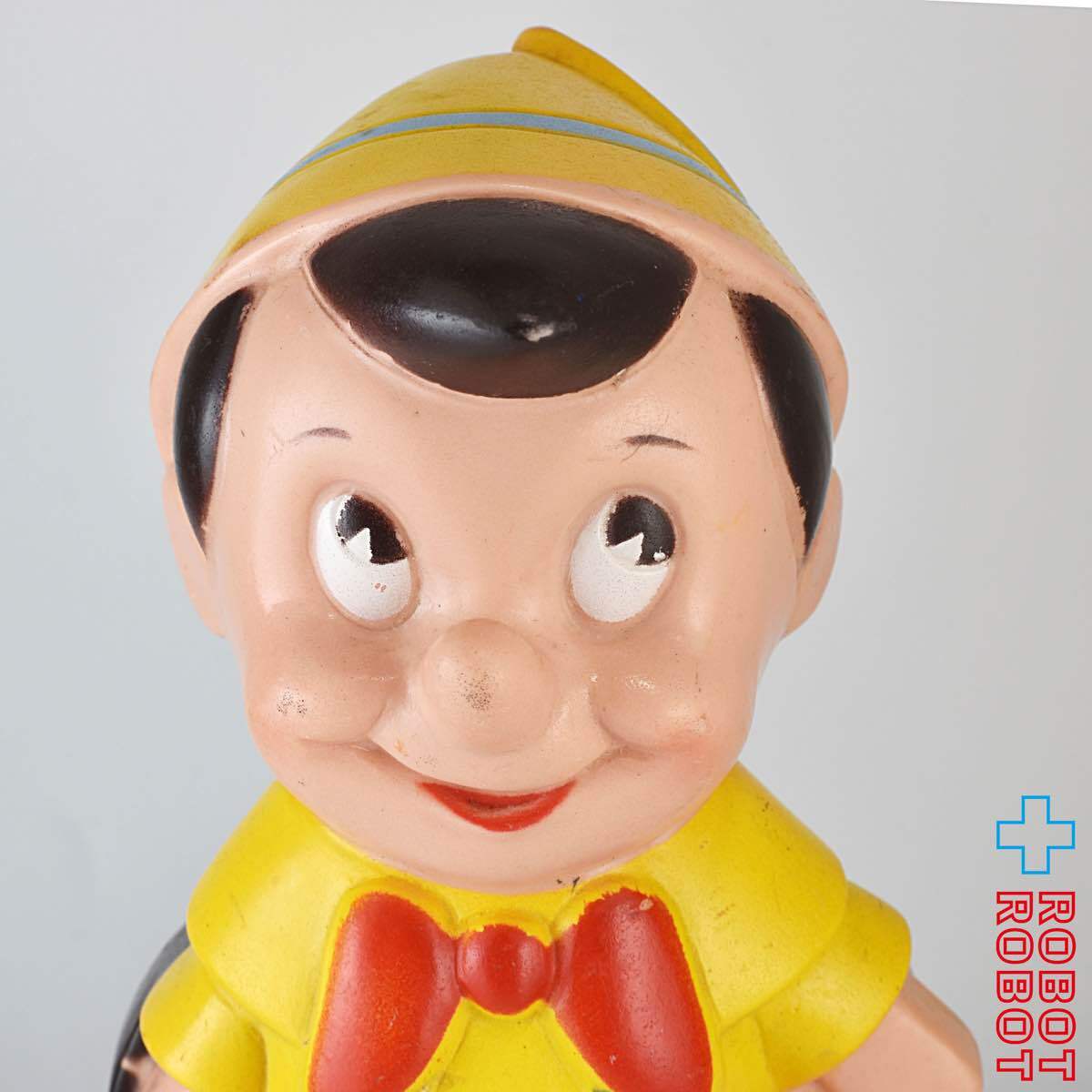 プレイパル ピノキオ お座りスモール ソフビ貯金箱