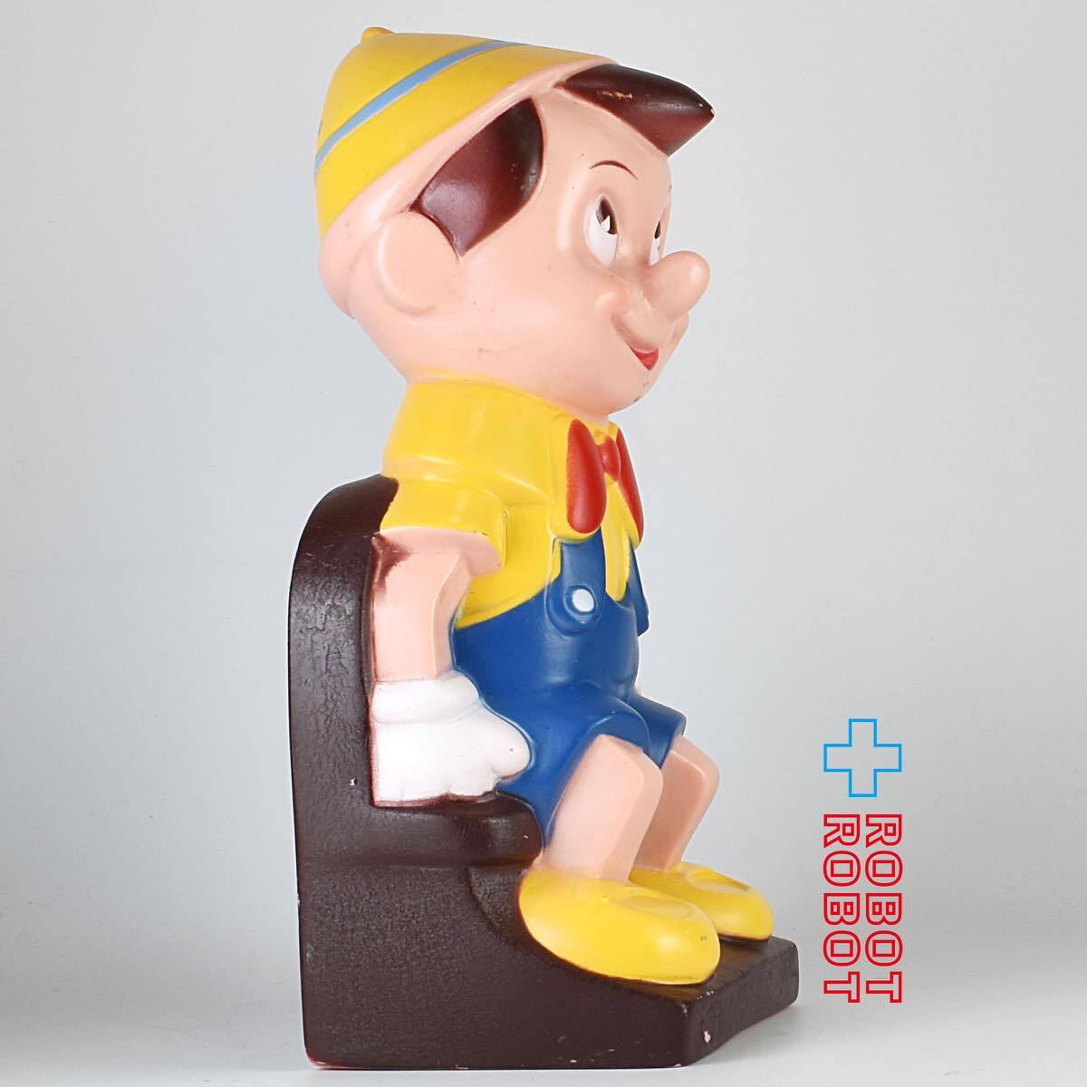 プレイパル ピノキオ お座りスモール ソフビ貯金箱