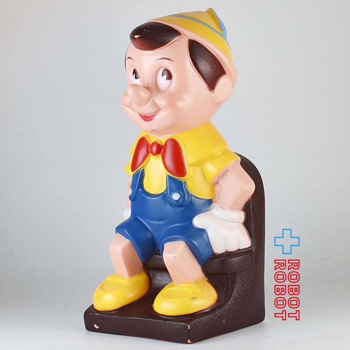 プレイパル ピノキオ お座りスモール ソフビ貯金箱