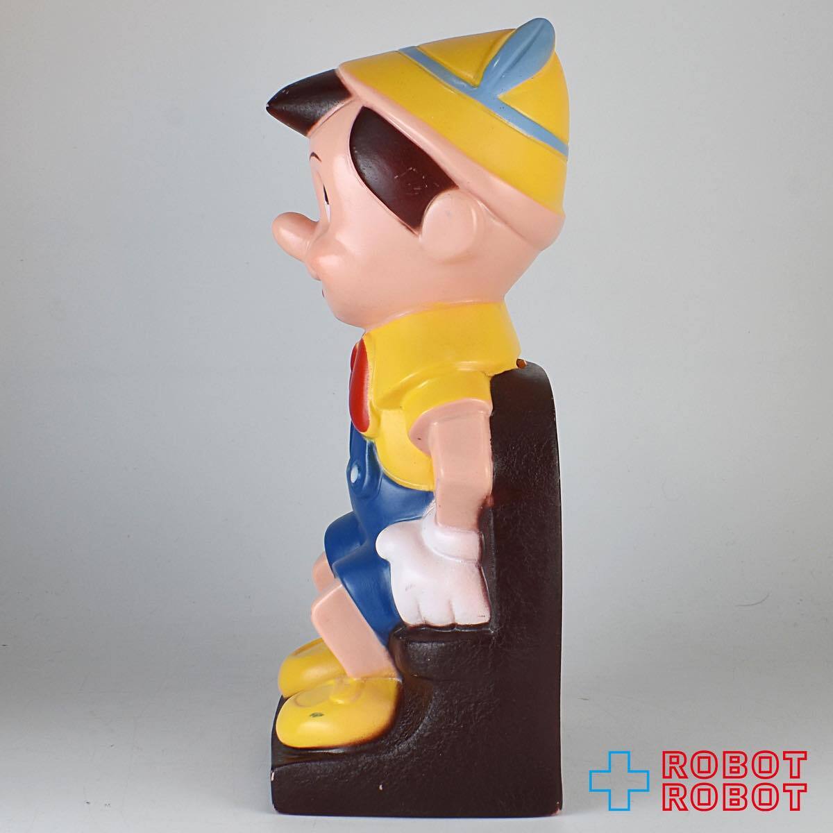 プレイパル ピノキオ お座りスモール ソフビ貯金箱