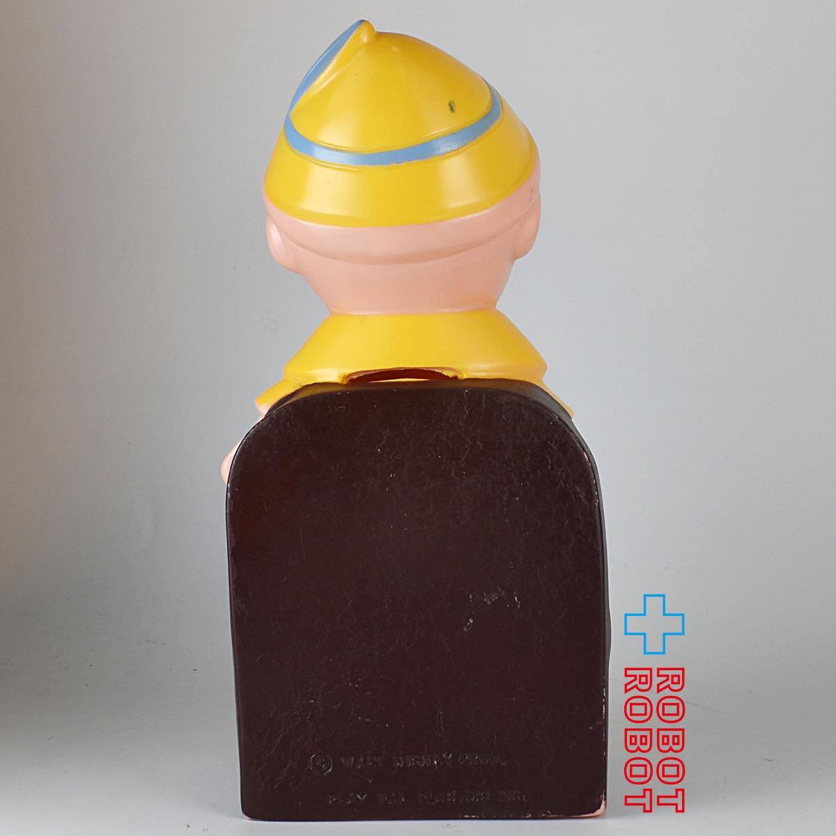 プレイパル ピノキオ お座りスモール ソフビ貯金箱