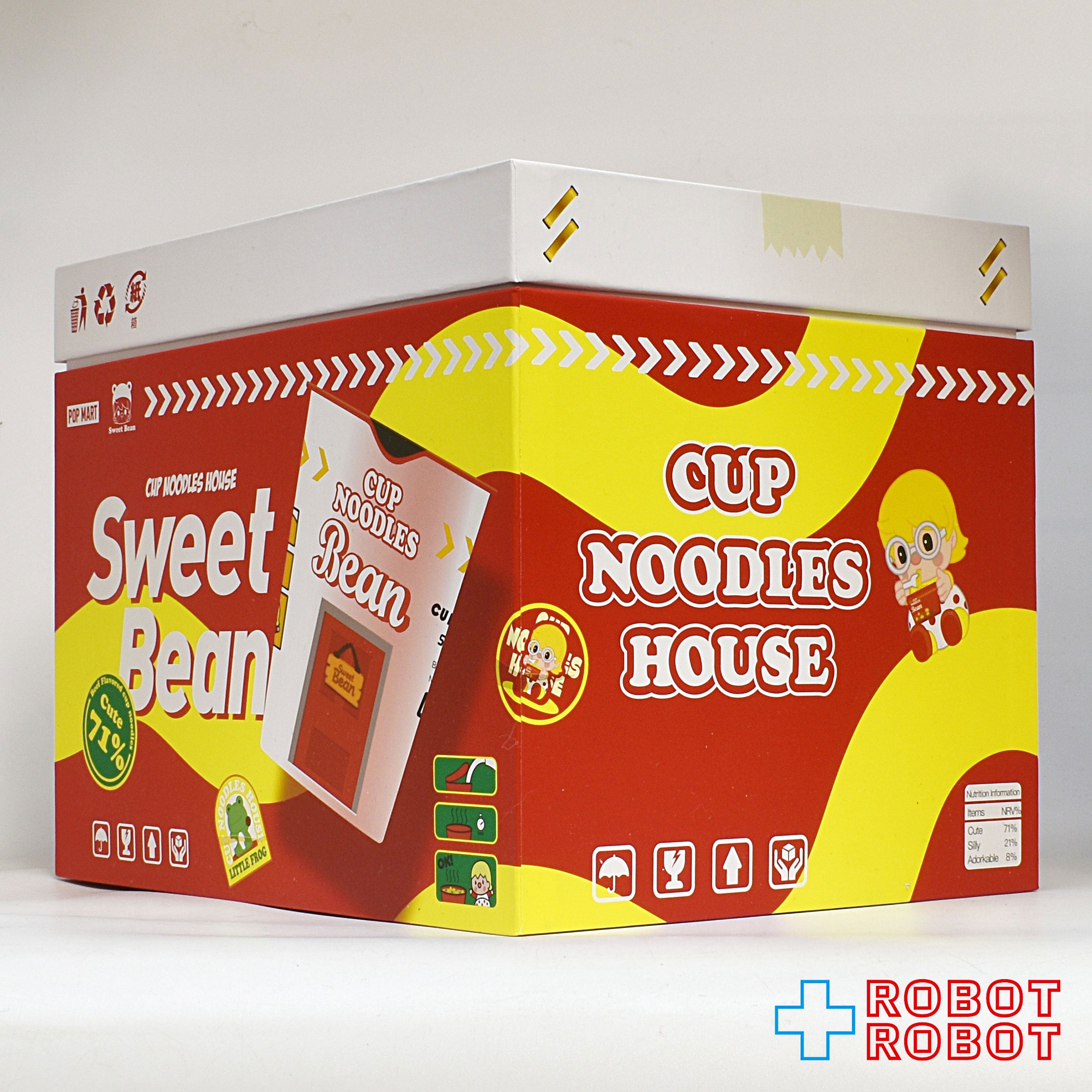 POPMART スイートビーン Sweet Bean Cup Noodle House フィギュア 箱