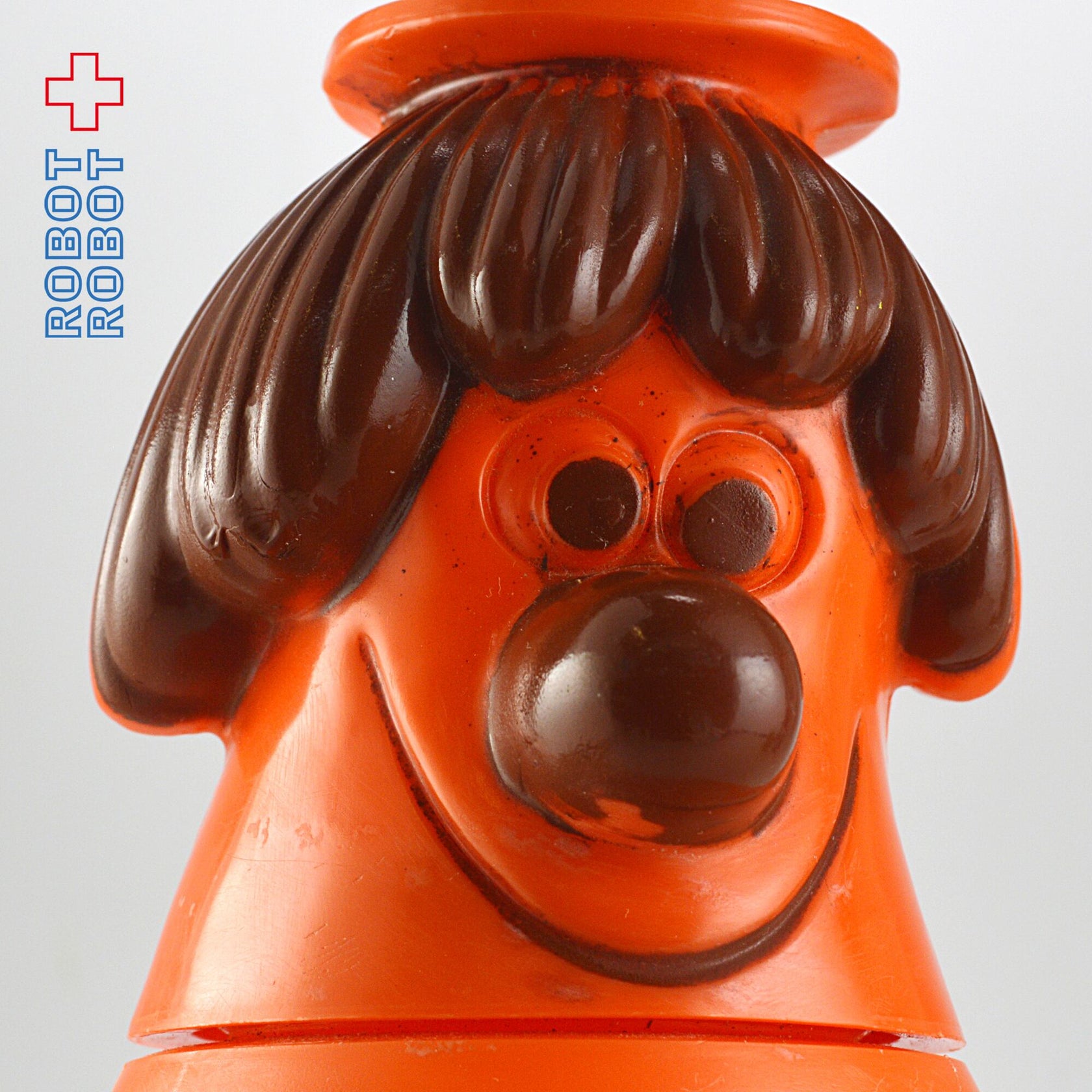 プリンヘッド プラスチック・プリン・シェイカー・フィギュア (アドバタイジング) オレンジ色 ROBOTROBOT