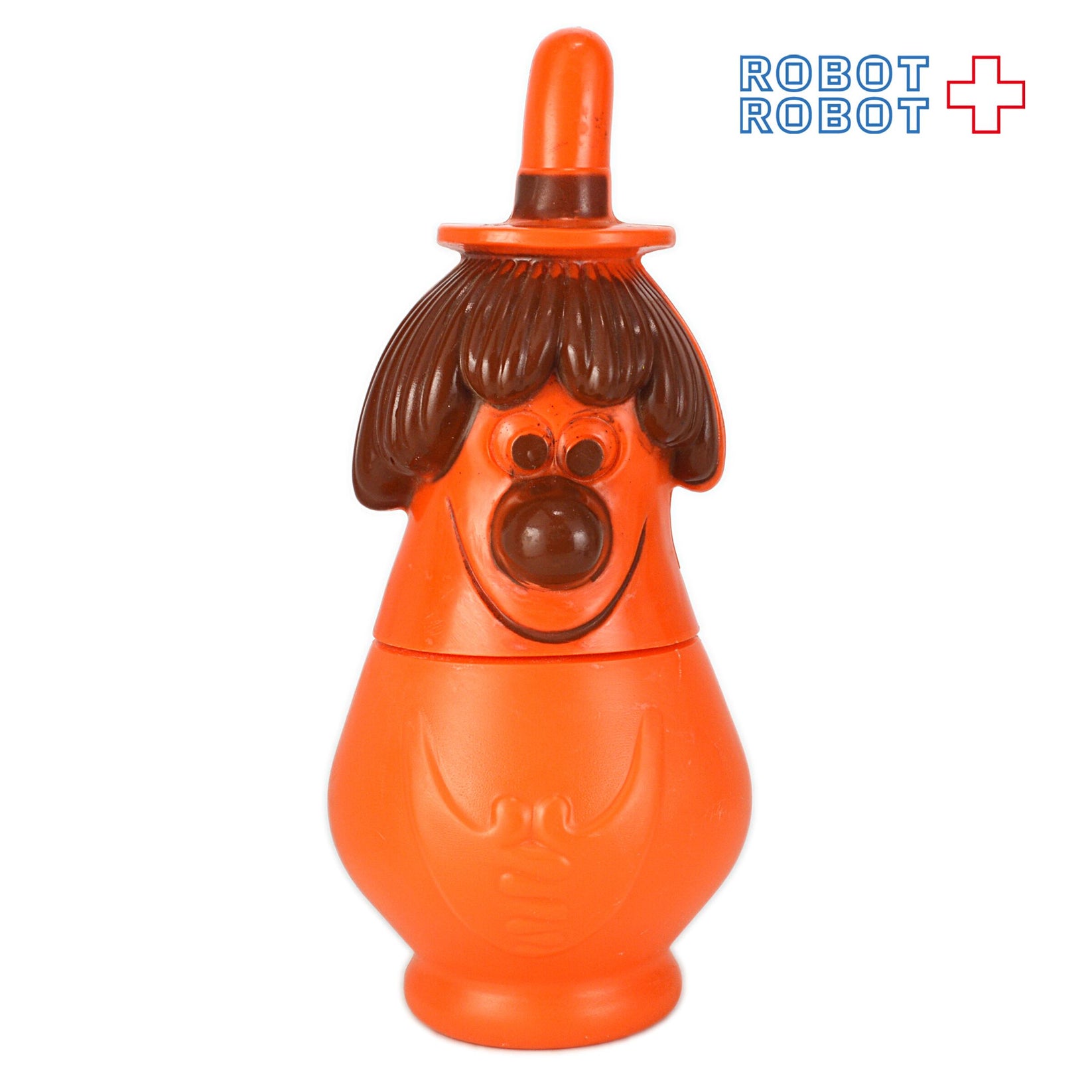プリンヘッド プラスチック・プリン・シェイカー・フィギュア (アドバタイジング) オレンジ色 ROBOTROBOT