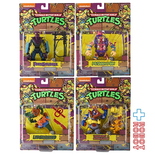 ニンジャ・タートルズ クラシックコレクション TMNT ヴィランフィギュア ４種セット 箱入