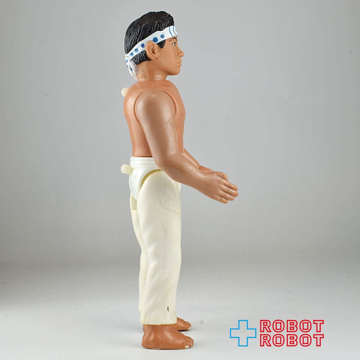 レムコ ベストキッド ( カラテキッド ) ダニエル 裸ボディ アクションフィギュア 白 ※難有り