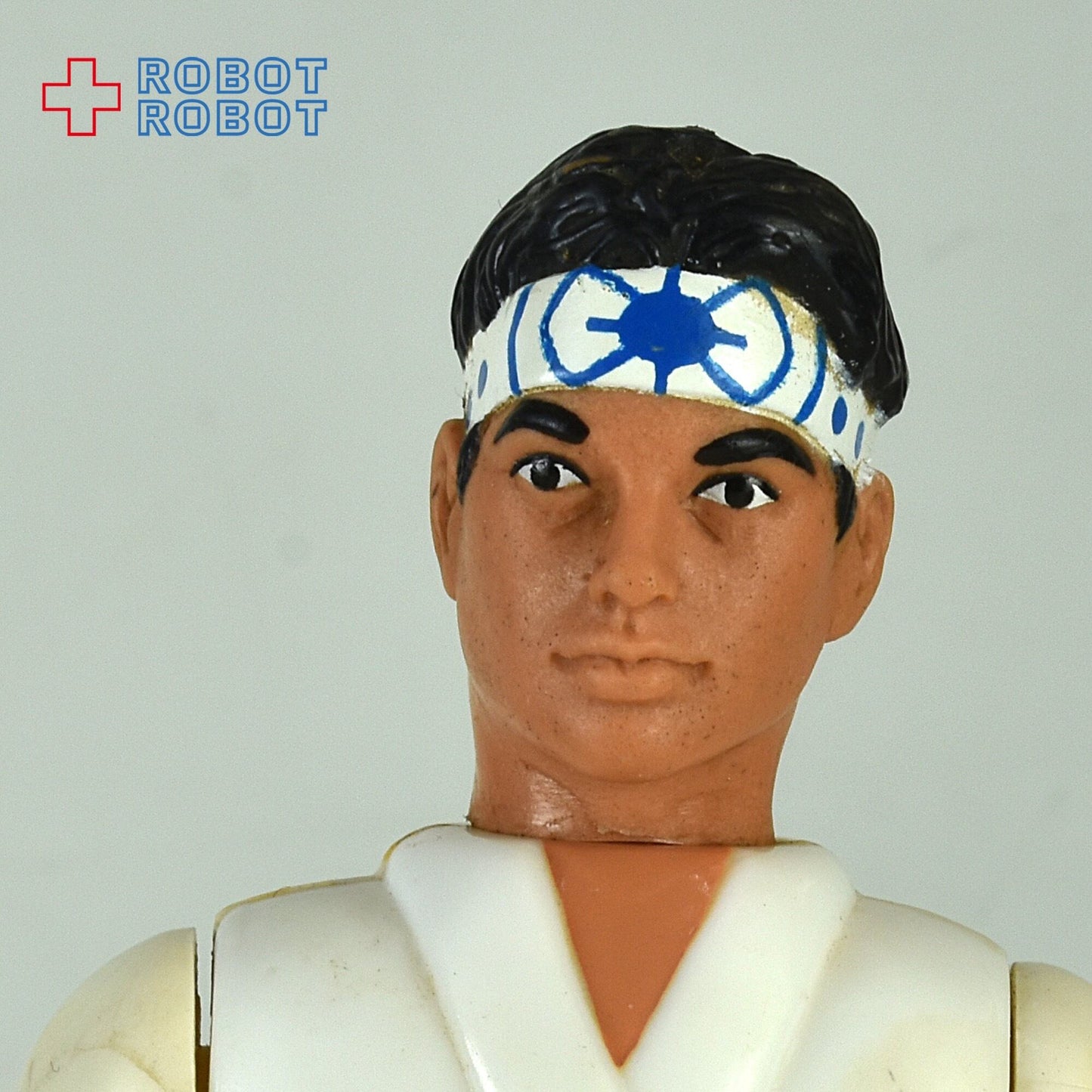 レムコ ベストキッド ( カラテキッド ) ダニエル 裸ボディ アクションフィギュア 白 ※難有り