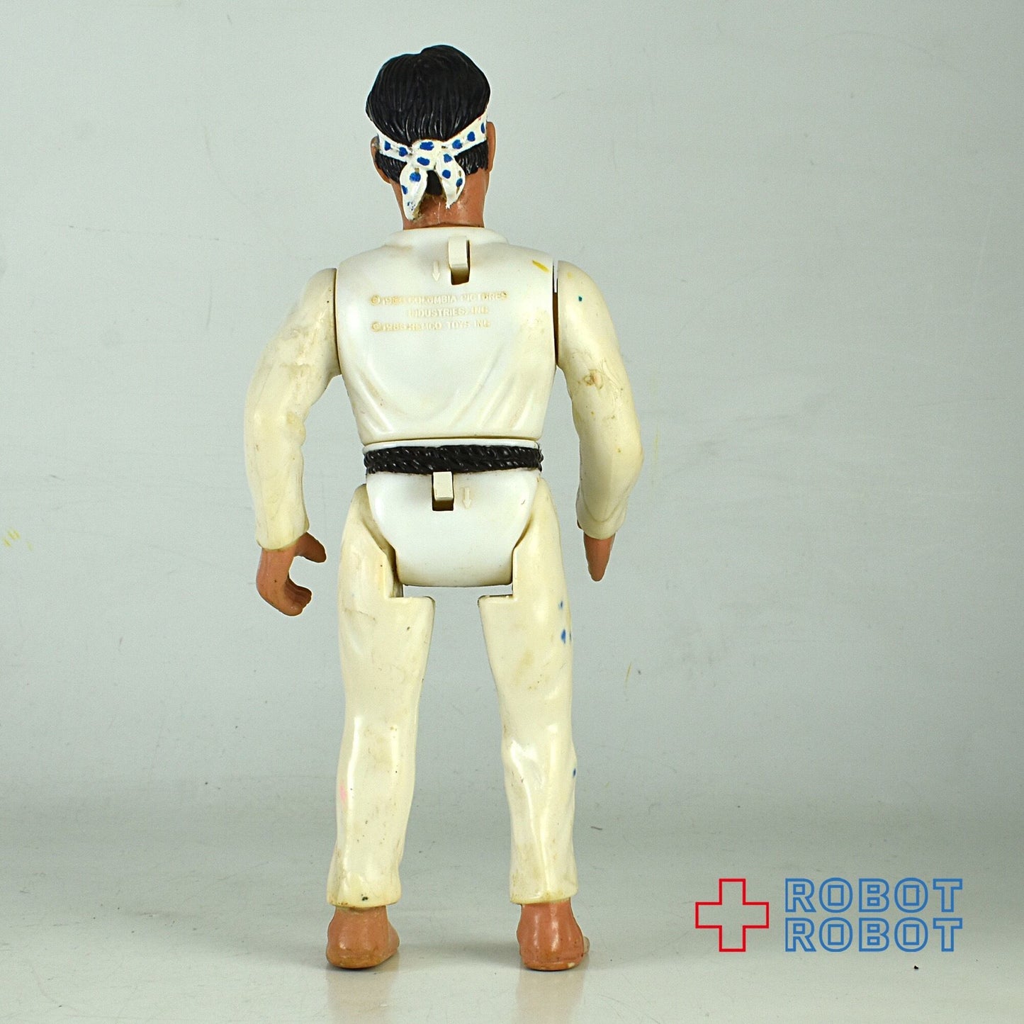 レムコ ベストキッド ( カラテキッド ) ダニエル 裸ボディ アクションフィギュア 白 ※難有り