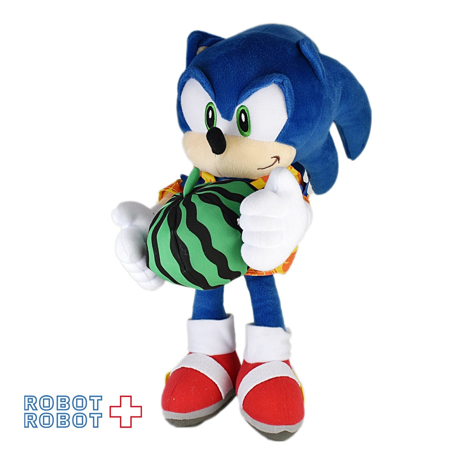 セガ ソニック・ザ・ヘッジホッグ スーパージャンボサマースタイルぬいぐるみ スイカ 東京ジョイポリスリミテッド