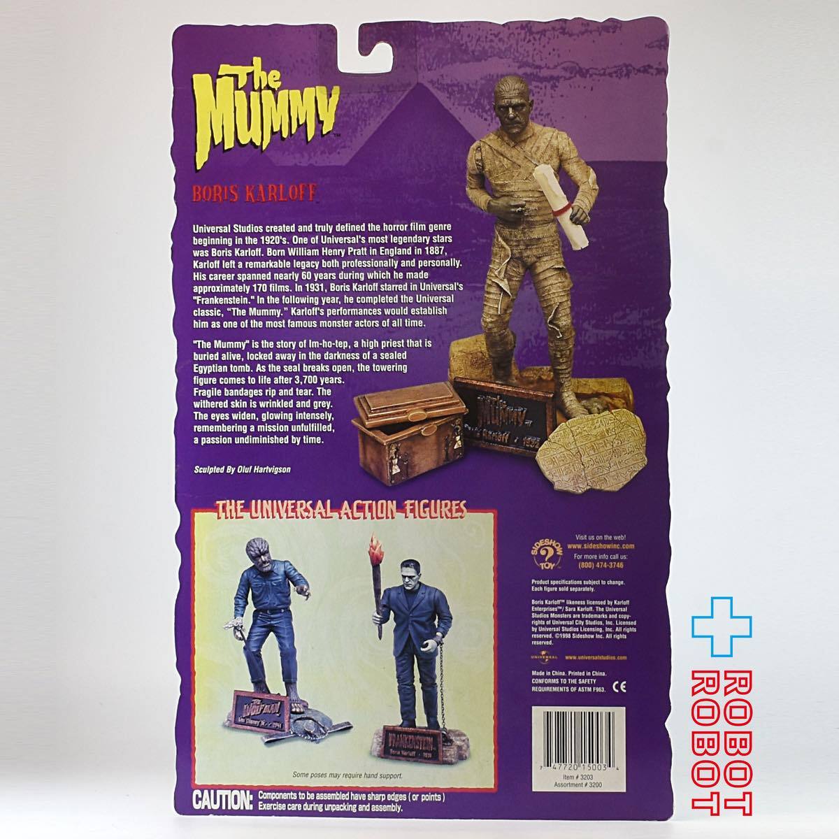 サイドショウ ミイラ男 アクションフィギュア – ROBOTROBOT