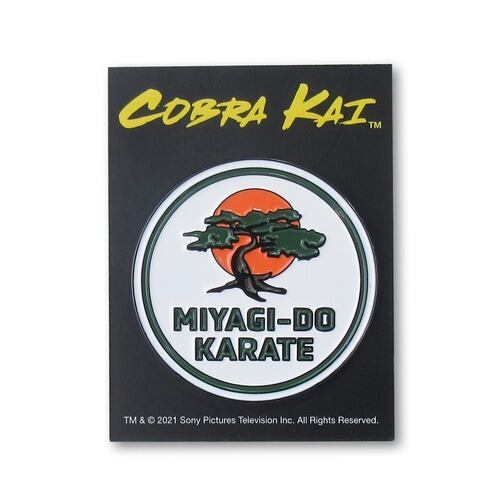コブラ会 Cobra Kai ミヤギ道カラテロゴ ピンズ