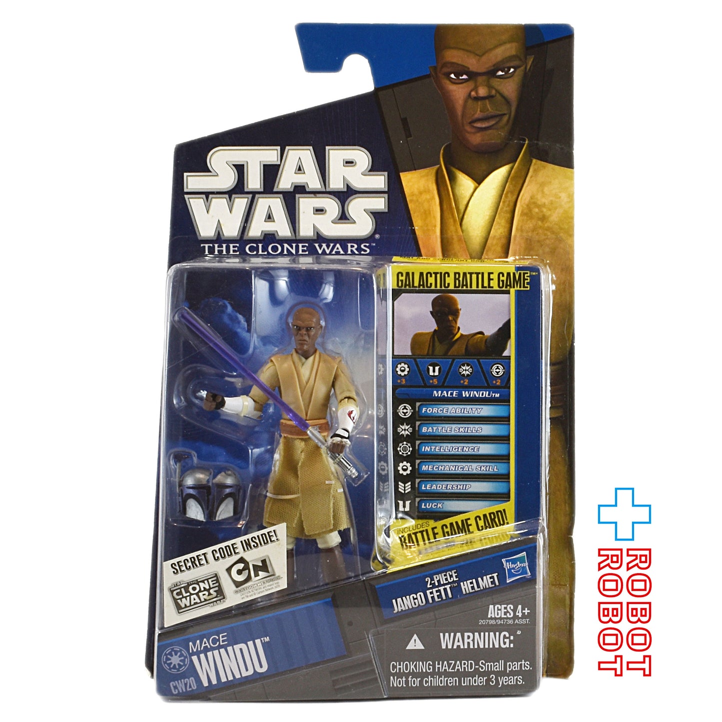 スター・ウォーズ CW2010 CW20 メイス・ウィンドゥ アクションフィギュア US版 MOC