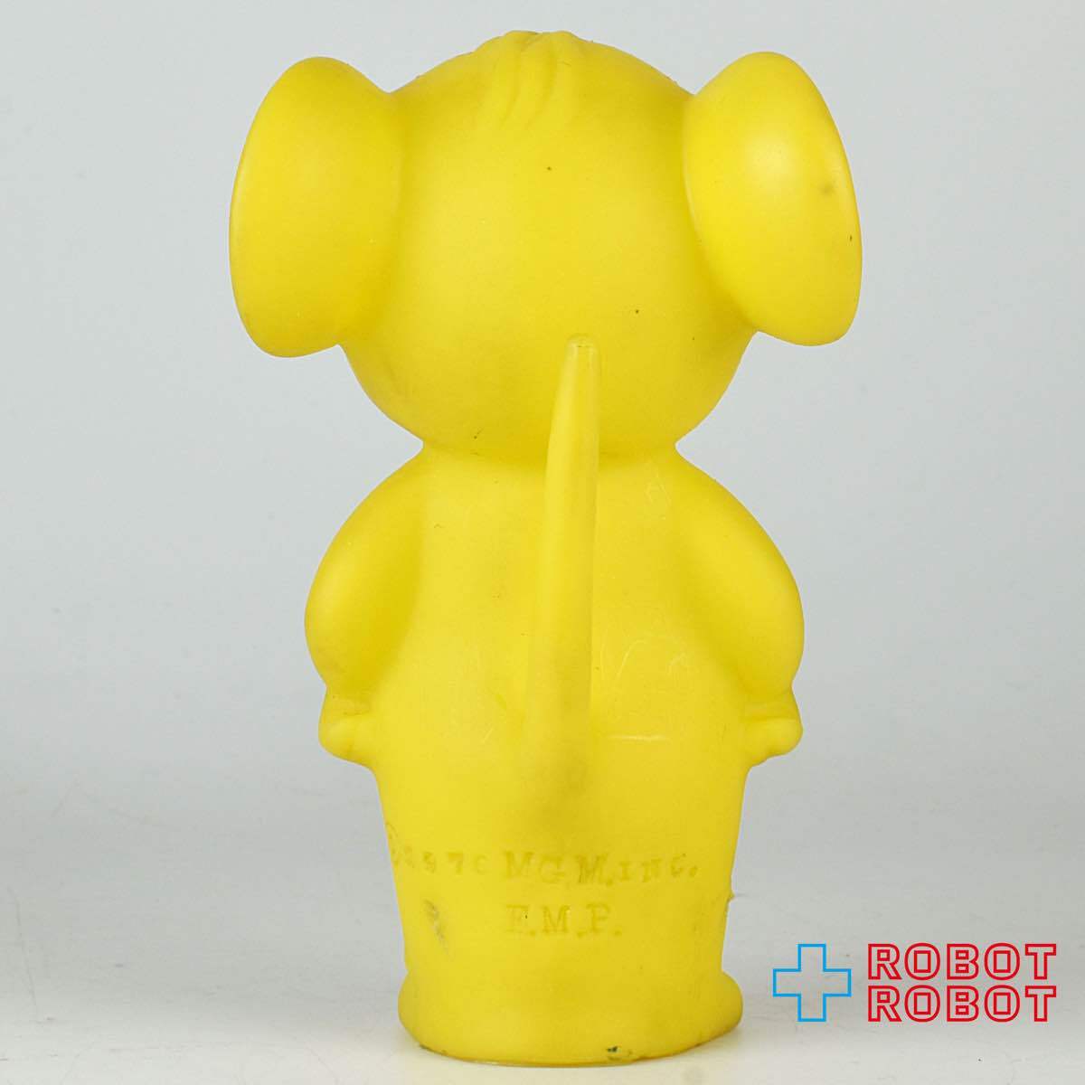 トムとジェリー ソフビフィギュア ジェリーマウス 黄色 ラバースクイーク