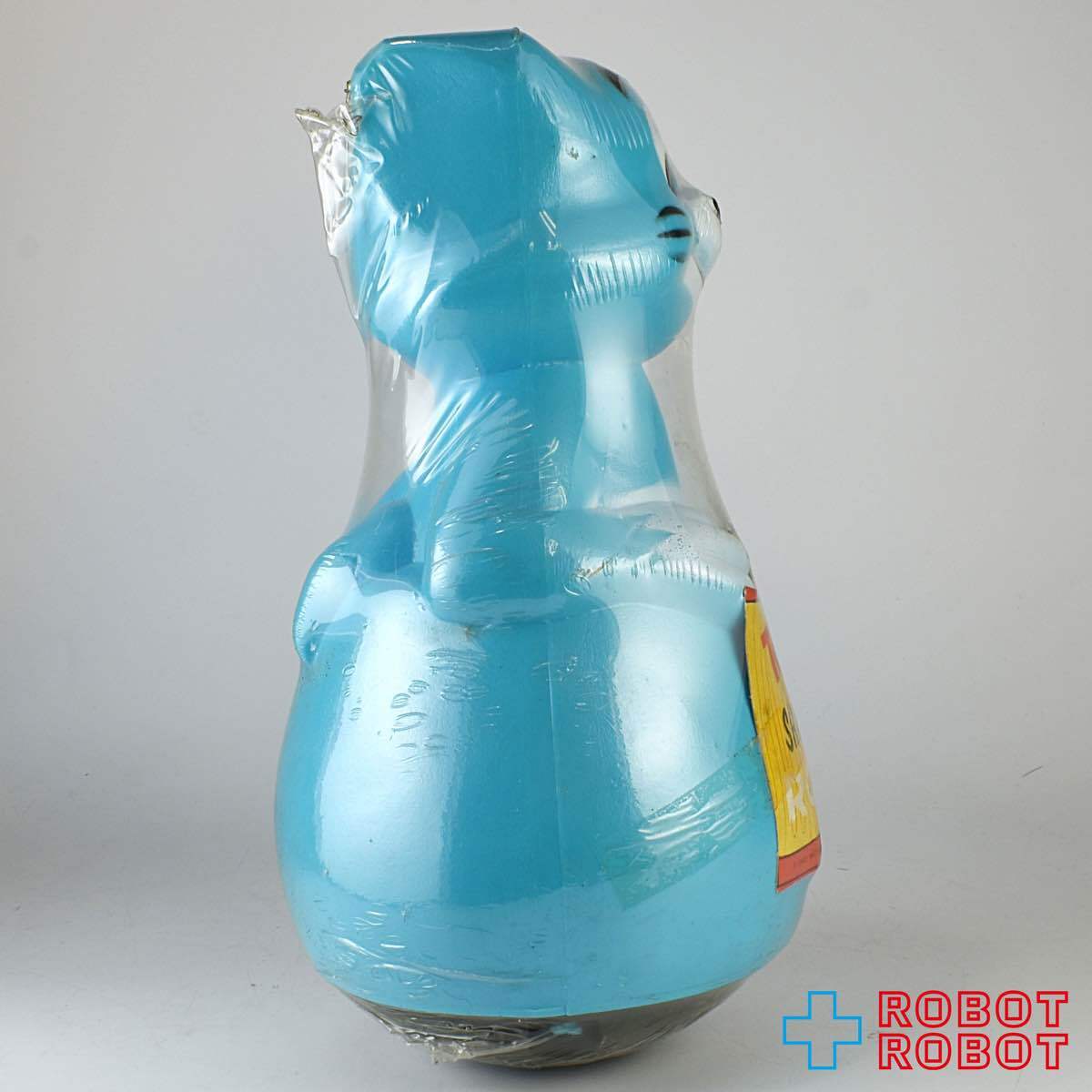 トムとジェリー シェイクラトルロール ロリーポリー 起き上がり小法師 水色ポリ