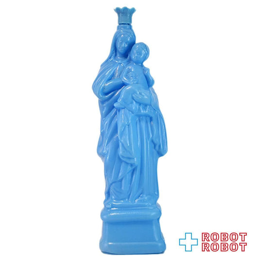 幼子イエスを抱く聖母マリア 聖水ボトル 青