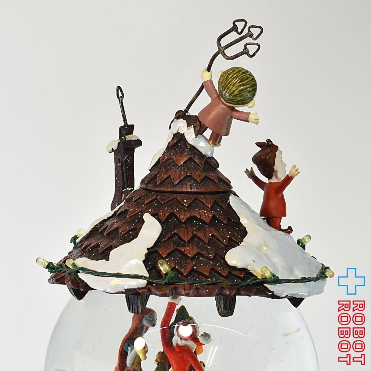 ナイトメアー・ビフォア・クリスマス スノーグローブ サンタジャックとサリー