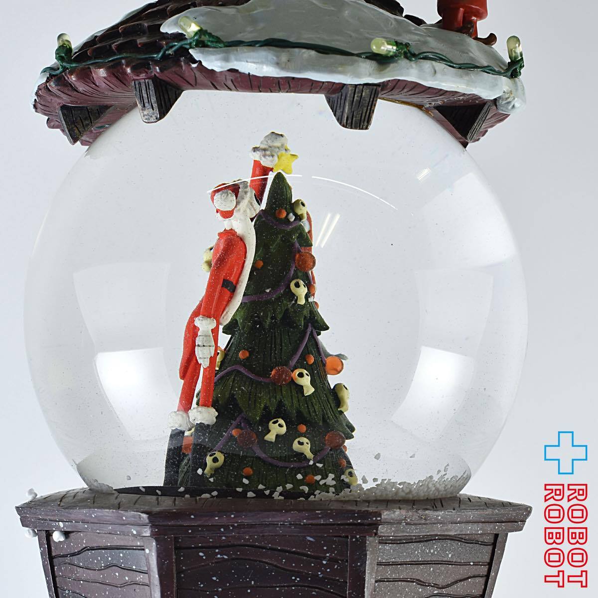 ナイトメアー・ビフォア・クリスマス スノーグローブ サンタジャックとサリー