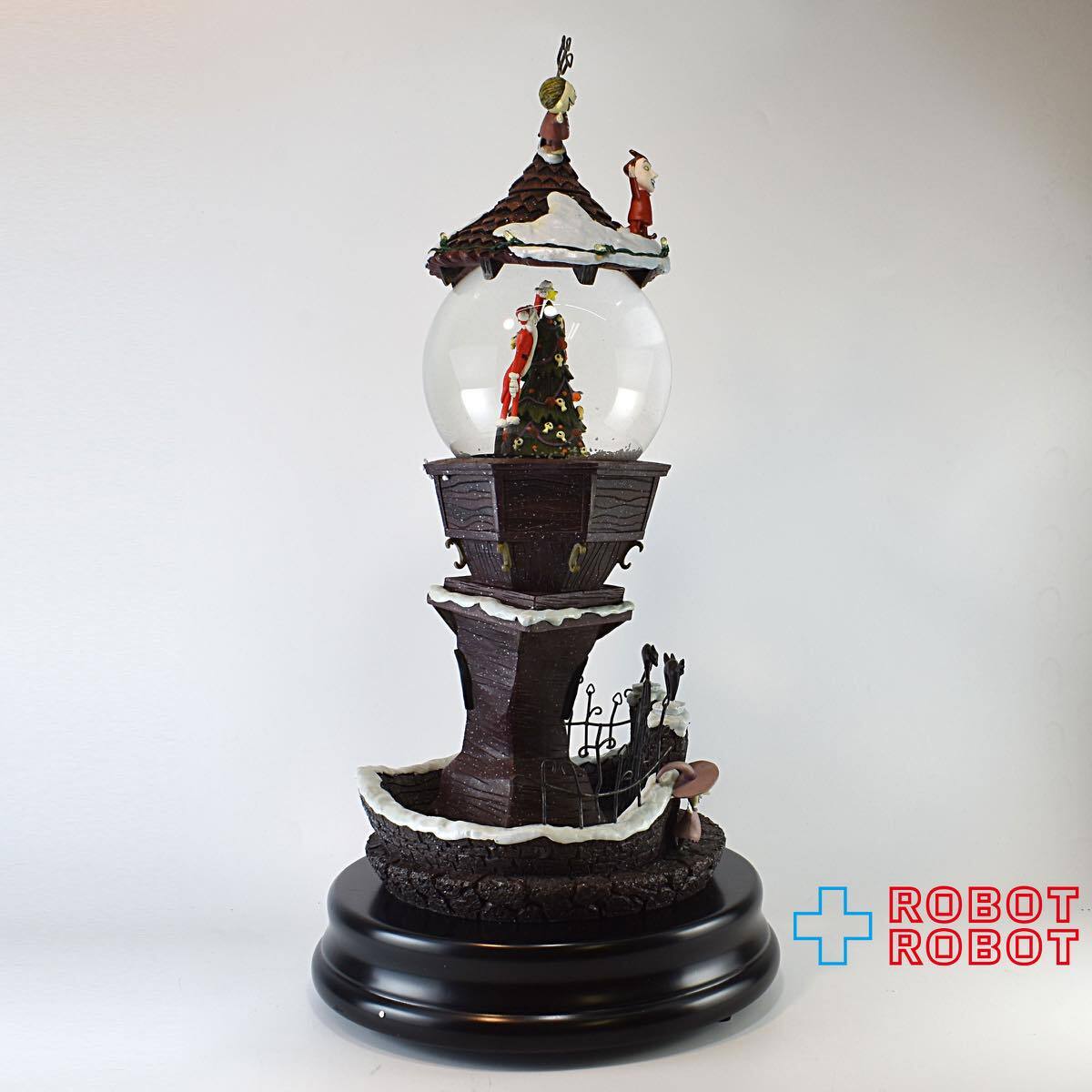 ナイトメアー・ビフォア・クリスマス スノーグローブ サンタジャックとサリー