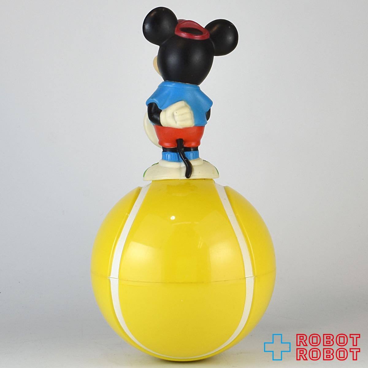 ミッキーマウス おきあがりこぼし テニスボール