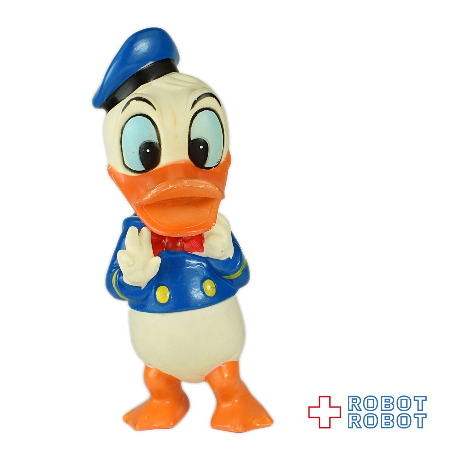 ドナルドダック ソフビドール ピース メイドインジャパン