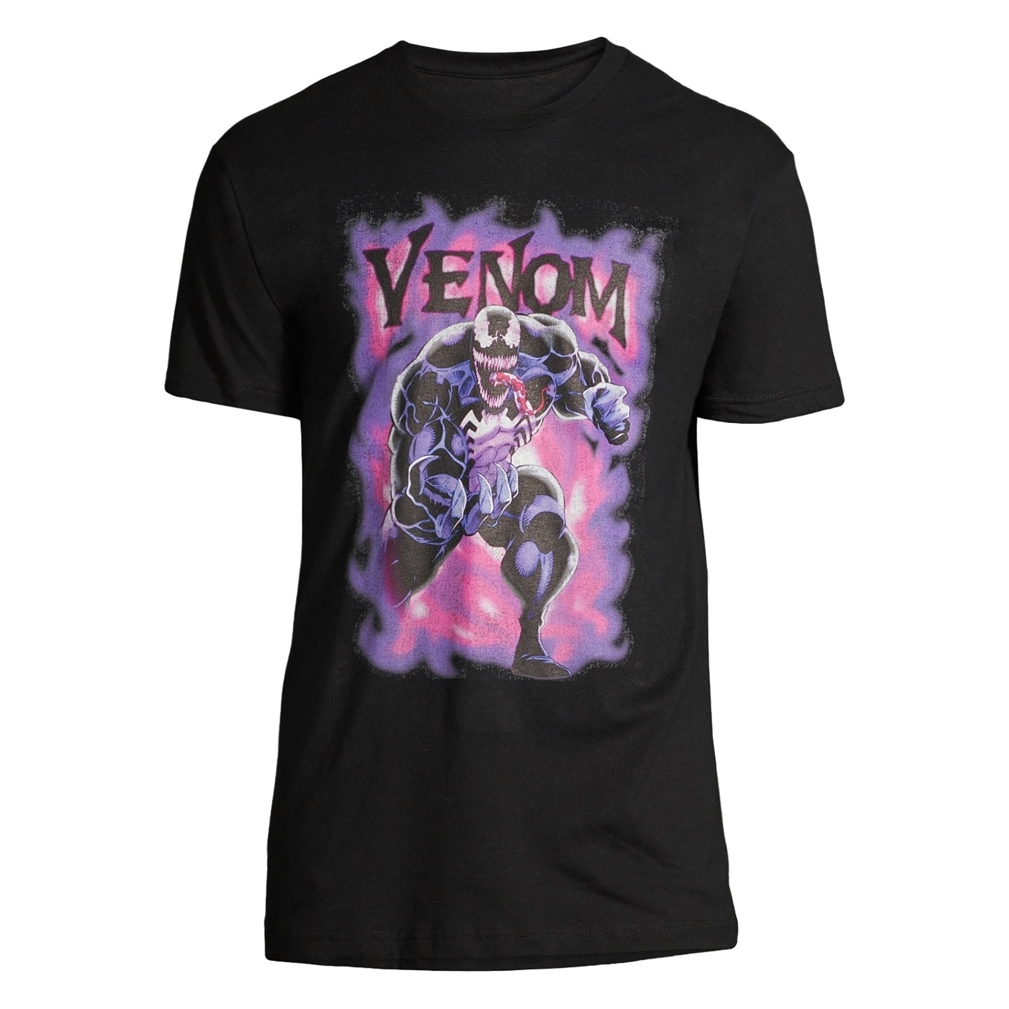 Tシャツ マーベル ヴェノム パープル スモーク ブラック Tシャツ マーベル ヴェノム パープル スモーク ブラック