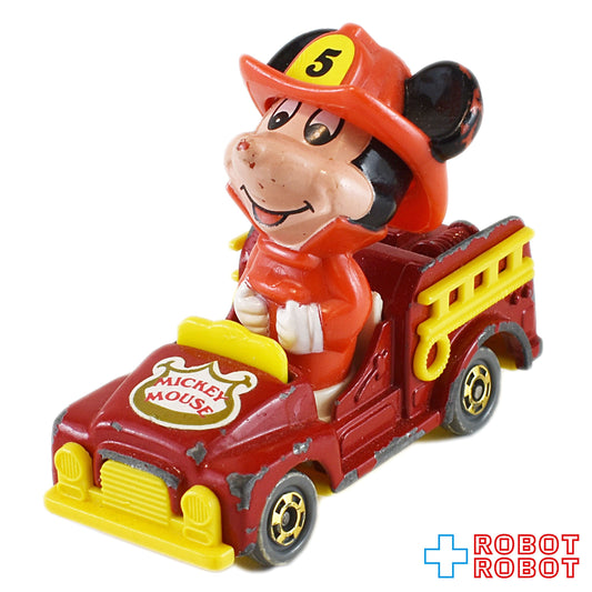 トミー ミッキーマウス ミニカー 消防車