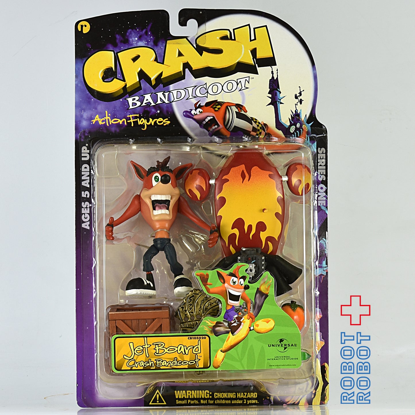 クラッシュ・バンディクー アクション・フィギュア ジェットボード