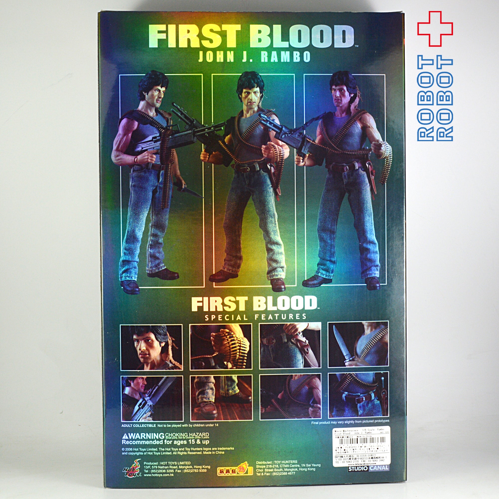 HOTTOYS MMS21 ランボー1/6スケールフィギュア ジョン・J・ランボー