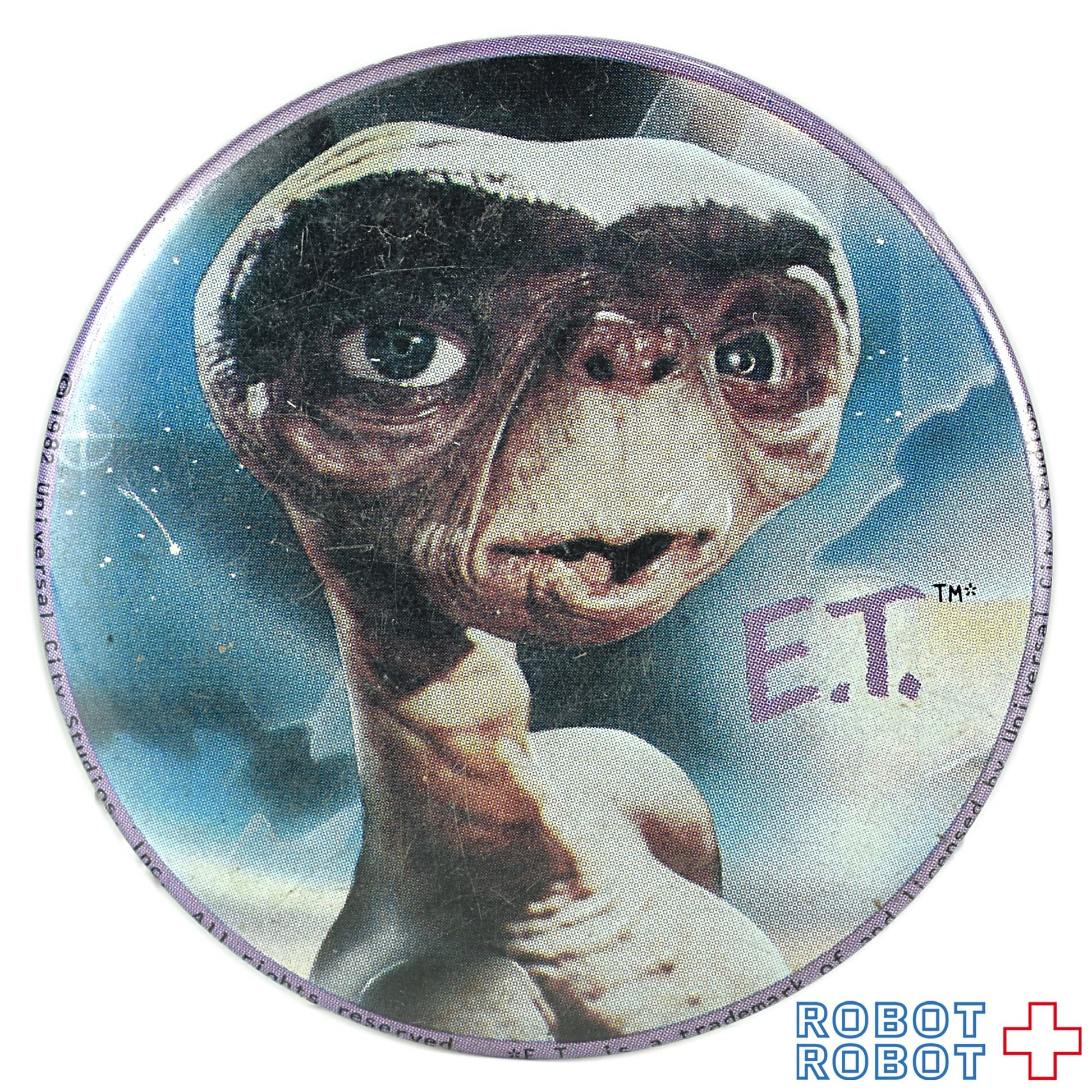 Aviva E.T 缶バッジ E.T. フェイス