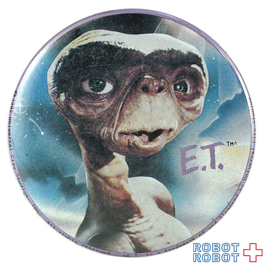 Aviva E.T 缶バッジ E.T. フェイス