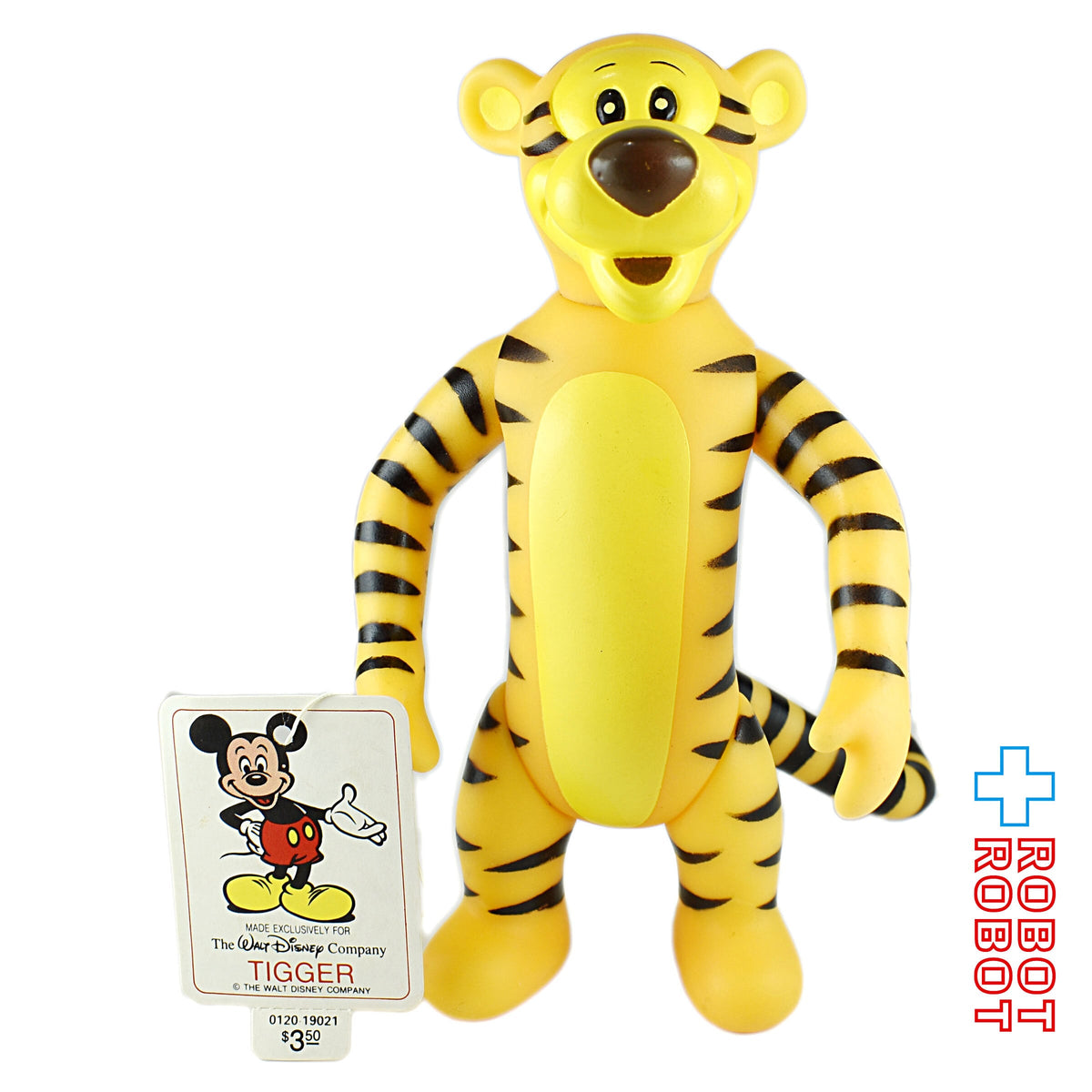 ディズニー ティガー (くまのプーさん) 関節可動 ラバードール ソフビ 