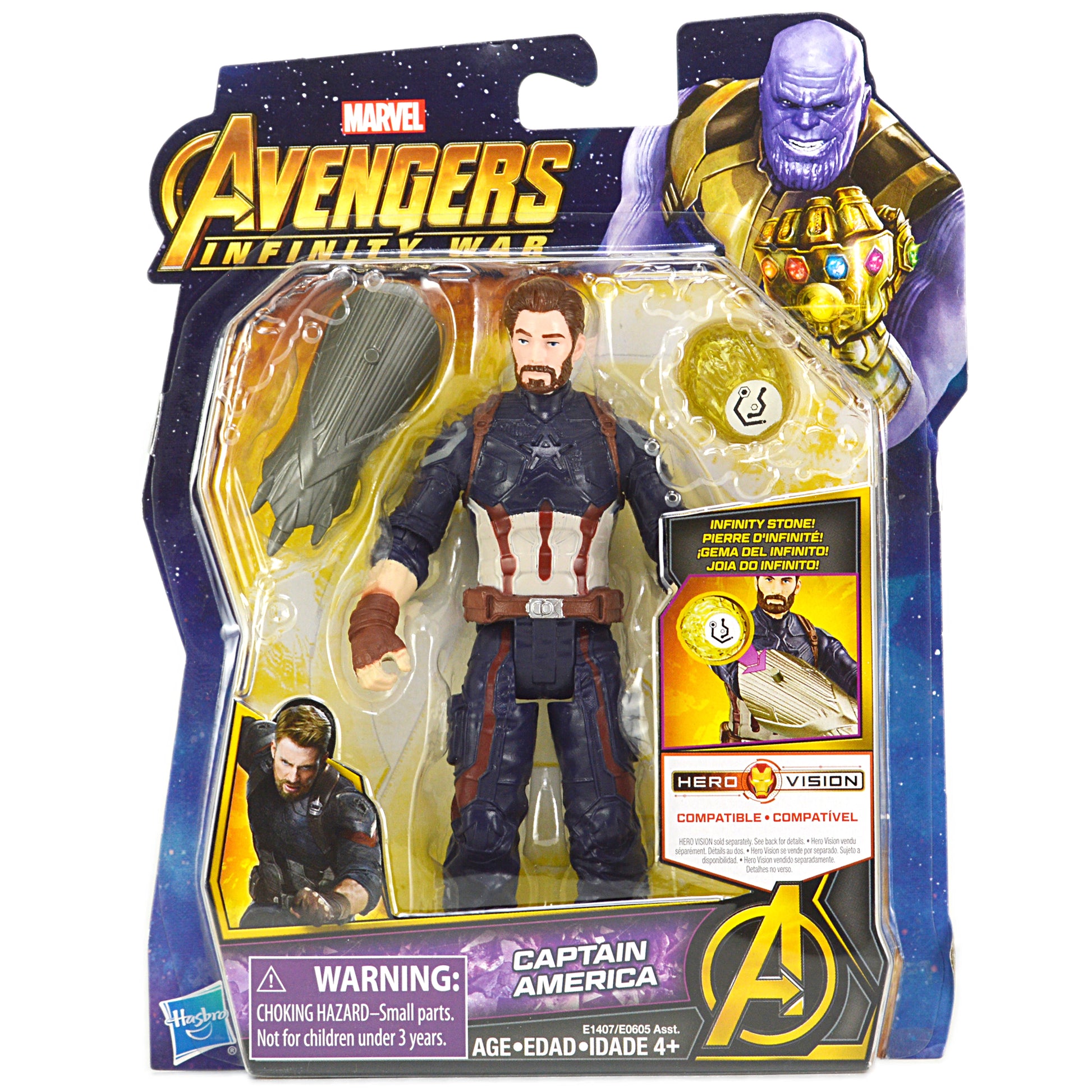 マーベル アベンジャーズ インフィニティウォー 6インチ アクションフィギュア キャプテン・アメリカ