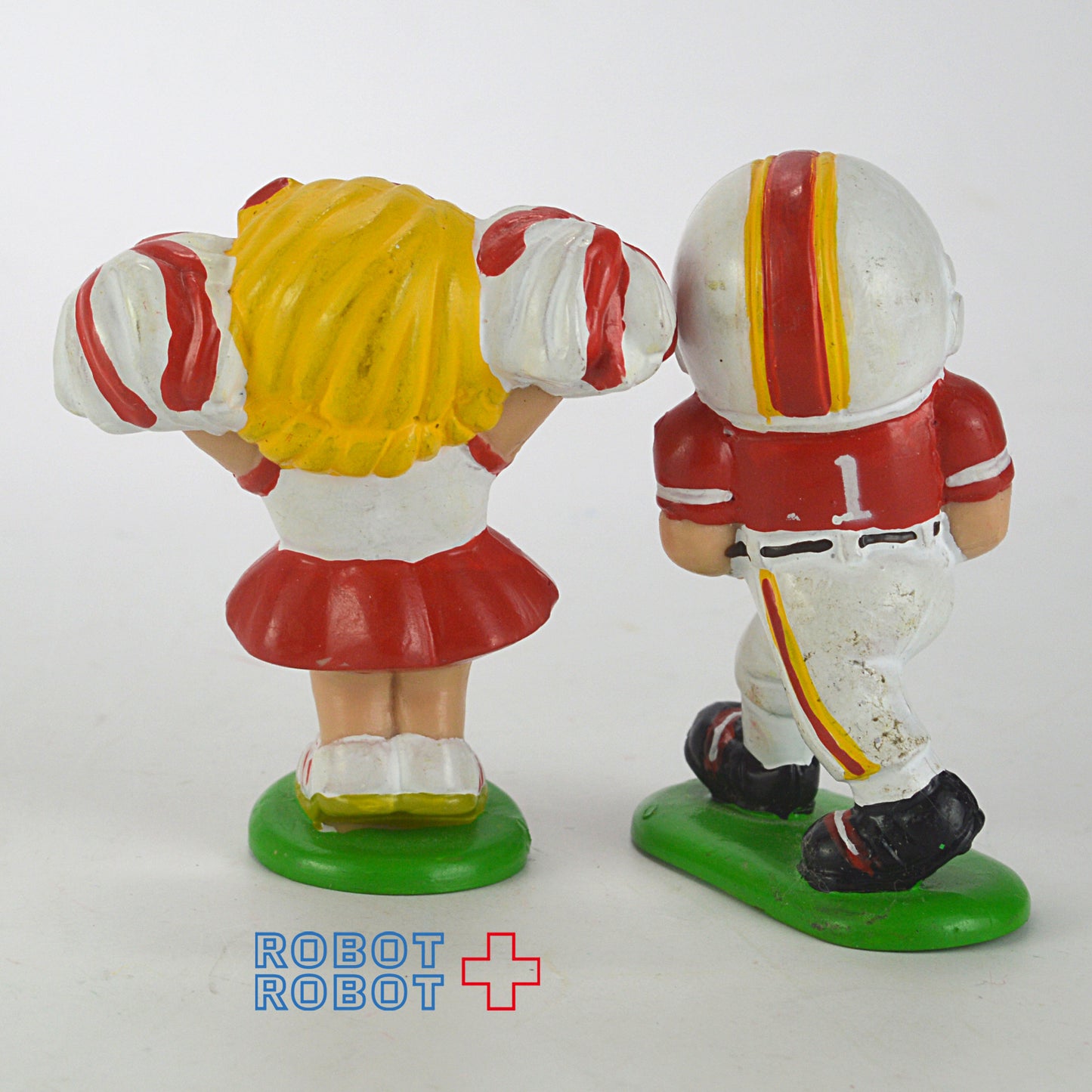 キャンベルキッズ チアリーダー＆フットボール PVCフィギュア