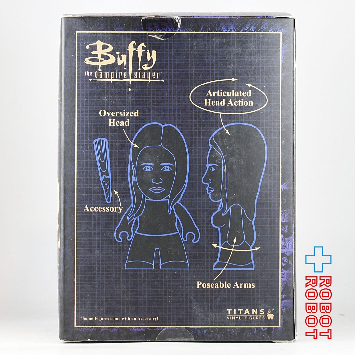 タイタンズ バフィー ～恋する十字架～ スパイク 4.5インチ ビニールフィギュア 箱入未開封