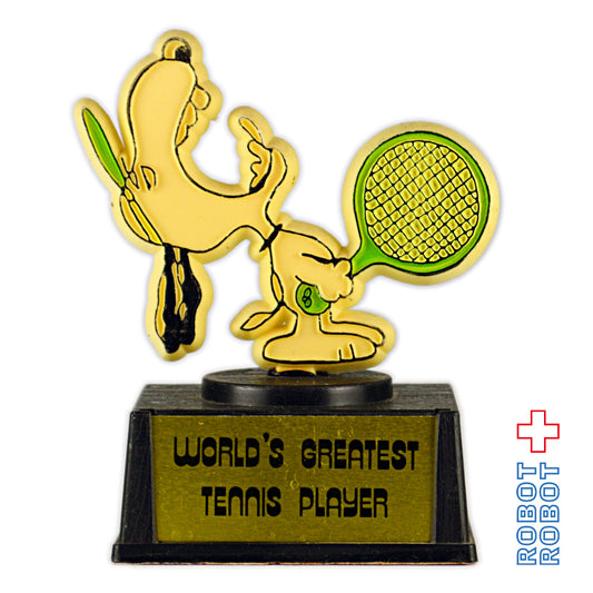 スヌーピー AVIVAトロフィー ワールドグレイテストテニスプレイヤー Snoopy Trophy WORLD'S GREATEST TENNIS PLAYER