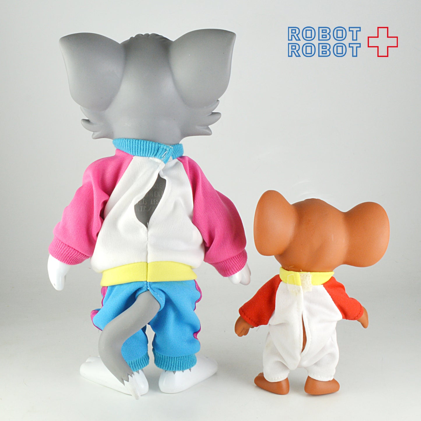 トム＆ジェリー トムが変な顔のセット ラージポーザブル ドール (マルチトイズ)
