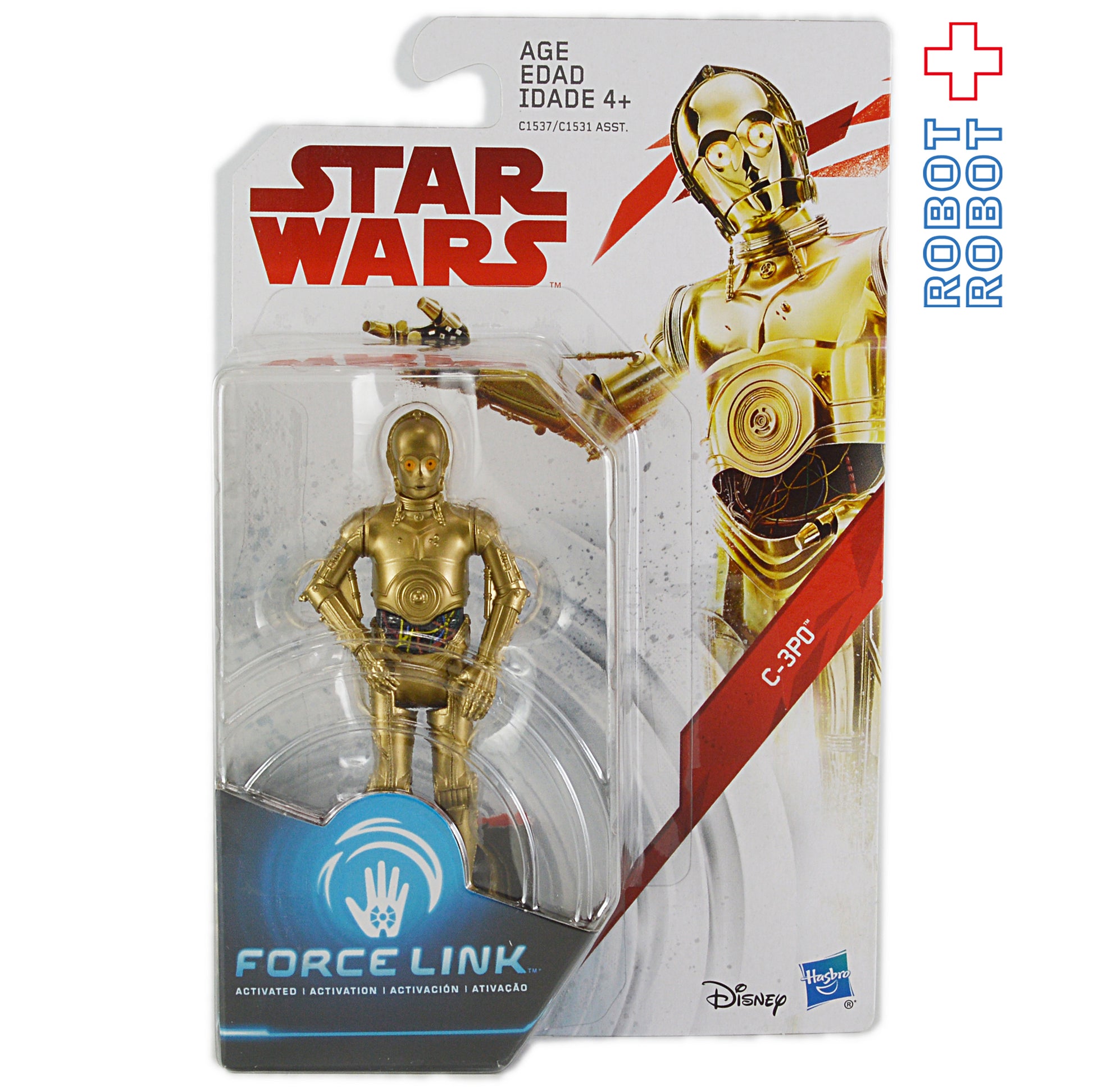 スター・ウォーズ TLJ フォースリンク C-3PO アクションフィギュア US版