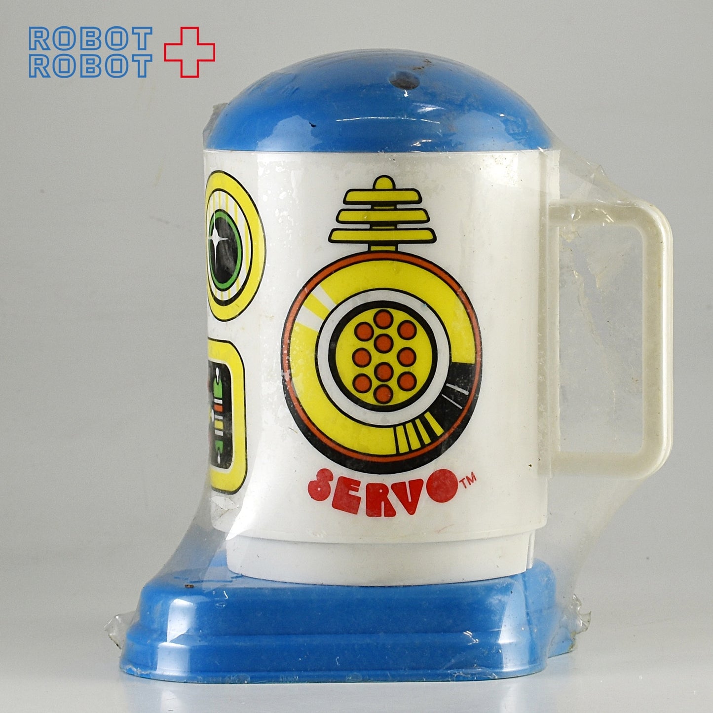 DEKA サーボ ロボット マグカップ ストロー付き