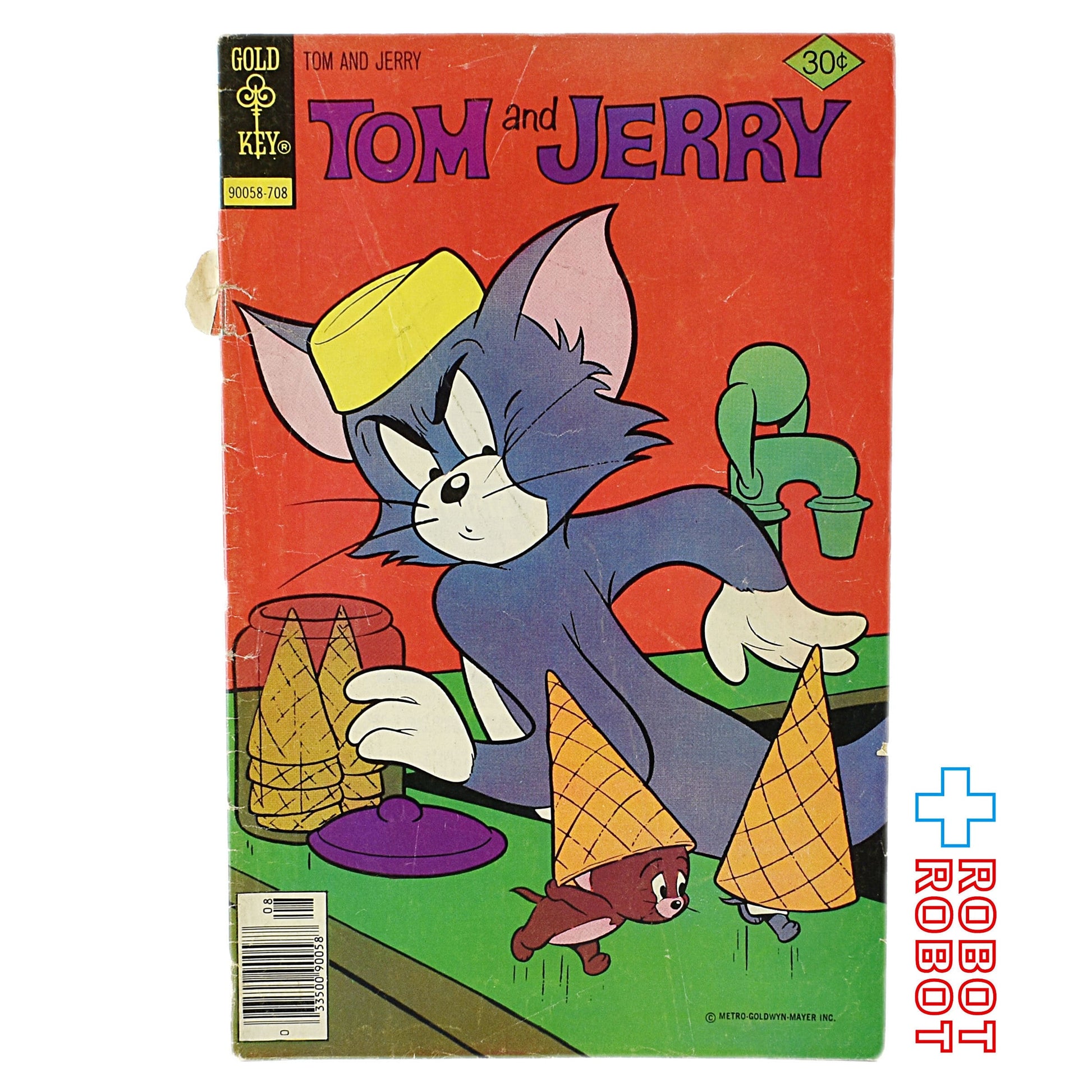 ゴールドキー・コミック トムとジェリー コミックス 297巻 1977年8月 90058-708