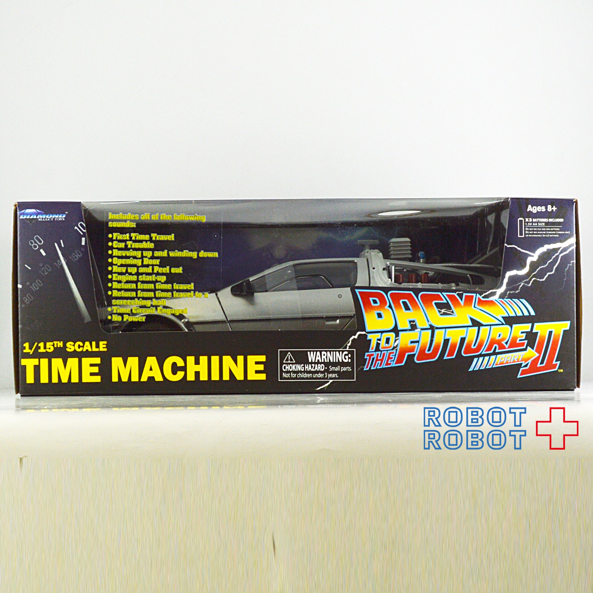 ダイアモンドセレクト バックトゥザフューチャー パート2 デロリアン 1