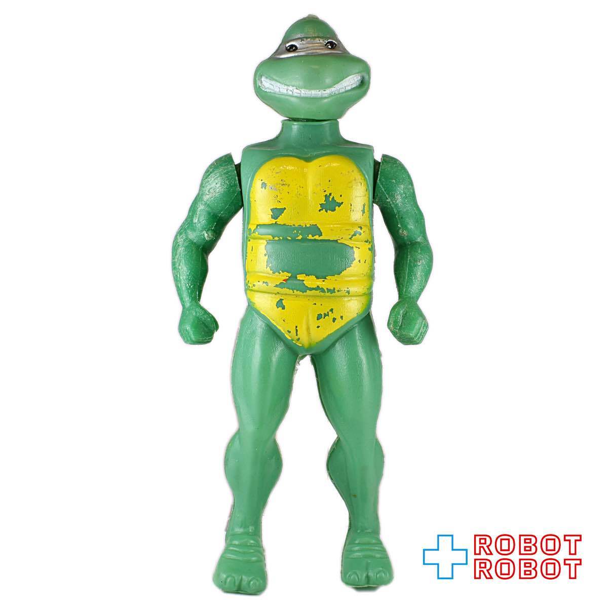 メキシコ製 タートルズ TMNT シルバーマスク ポリ製アクションフィギュア