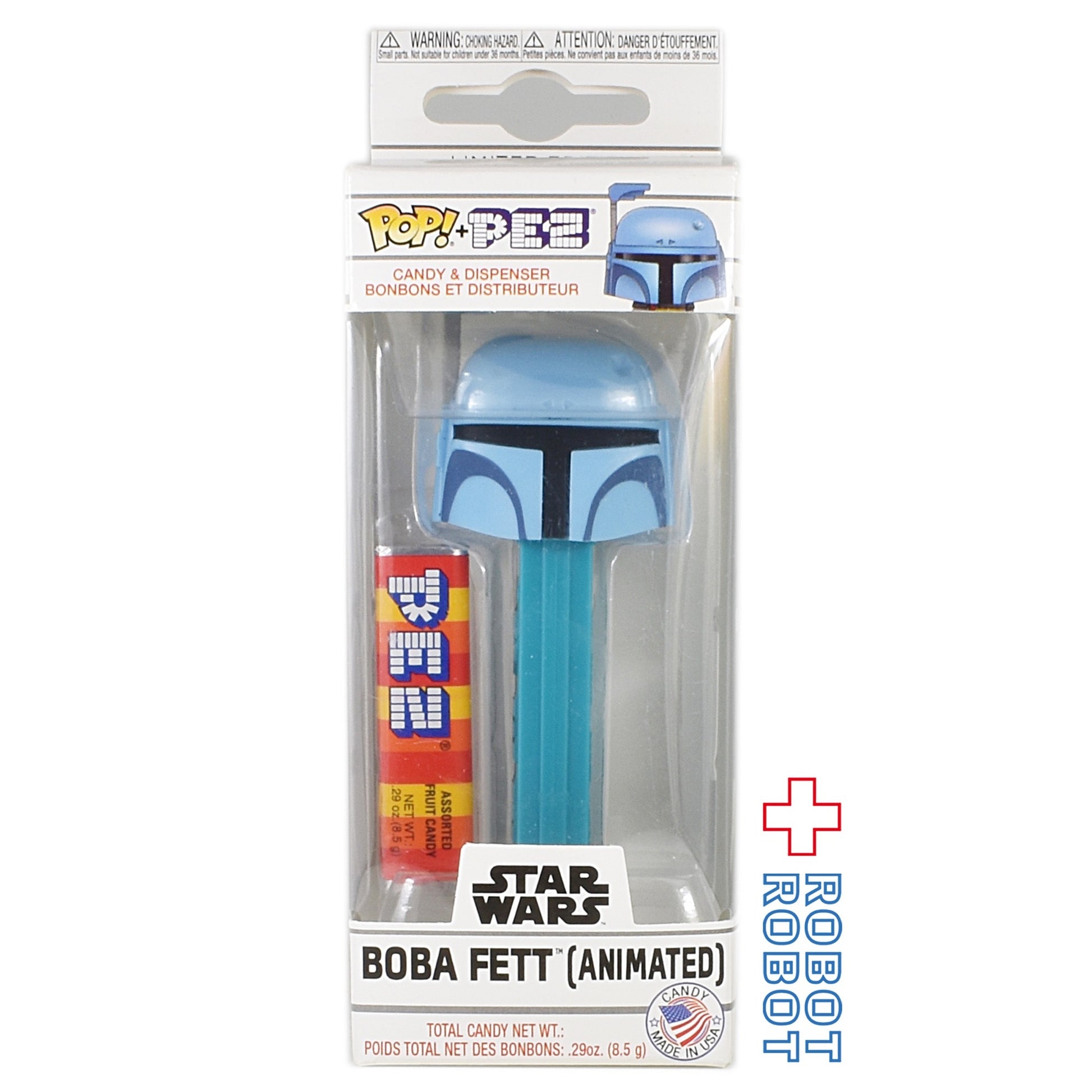 ファンコ POP! + PEZ スター・ウォーズ ボバ・フェット (アニメイテッド)