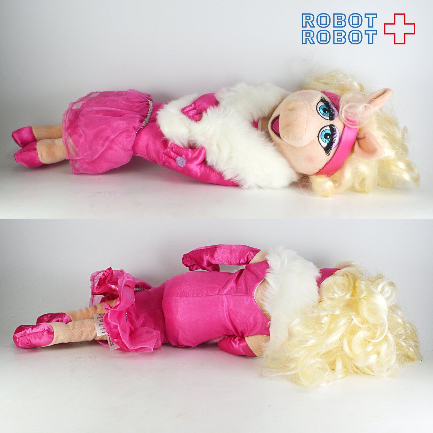 ミス・ピギー ぬいぐるみ人形 ピンクドレス 48センチ